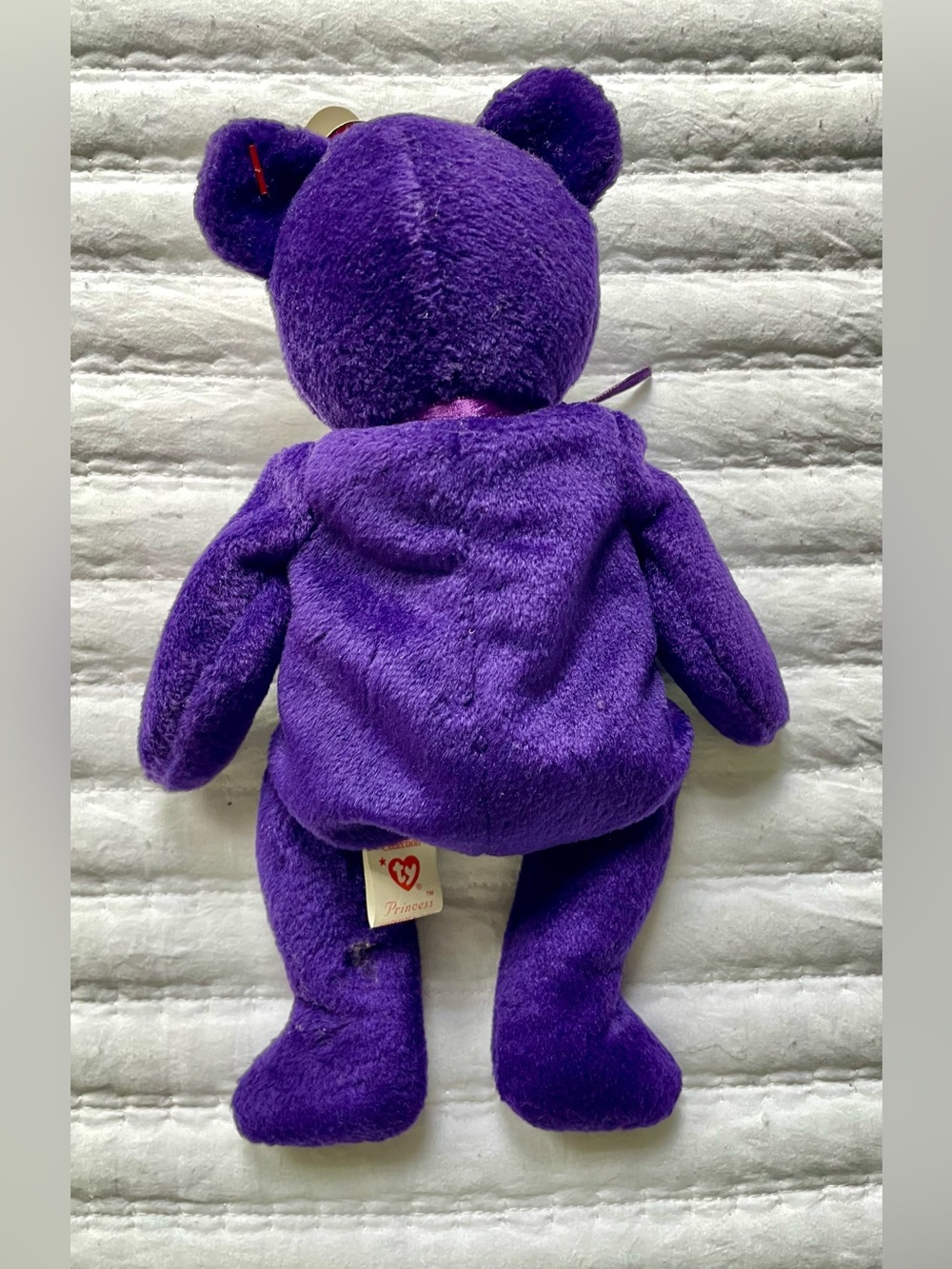 Vintage 1997 Beanie Babies Princess Bear - Picture 3 of 8